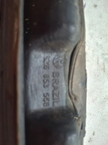 Moldura Sup Estribo Ld Crossfox 10/14 5z6853558 29458 Preto