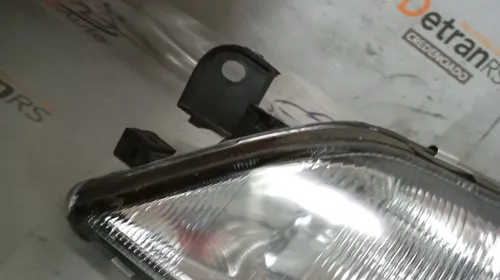 Farol Vectra 1997 98 99 2000 Lente Vidro Cromado Le 26458