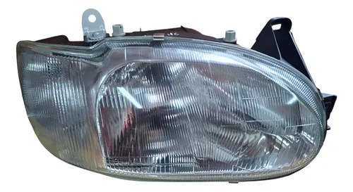 Farol Escort Zetec 97 /02 Simples Ld Cromado Tyc
