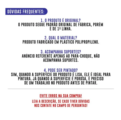 Parachoque Dianteiro Verona 93 94 95 96 Cinza Text  26535
