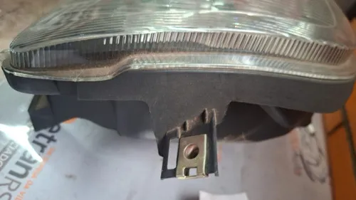Farol Renault Clio  99/02  Máscara Negra Foco Simples