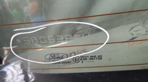 Vidro Vigia Ford Ka Hatch 2015/16/17/18 Original Genuino