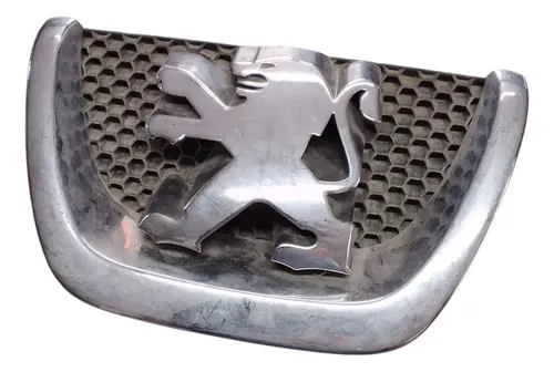 Emblema Grade Dianteira Peugeot 207 98/10 (25cm) 30734 Prateado