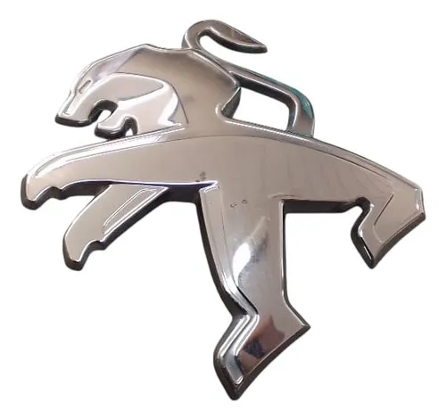 Emblema Dianteiro Peugeot 208 2012/2018 30722 Prateado