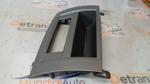 Moldura Computador Bordo Cinza Esc Orignal Peugeot 407 04/11