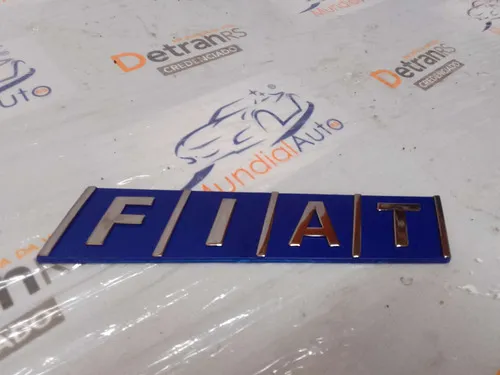 Emblema Letreiro Fiat Fiorino Uno Elba  13034 Bac01