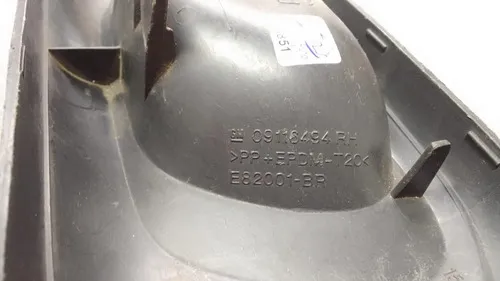 Moldura Interna Maçaneta Traseira Direita Gm Corsa 24851 Preto Dianteira