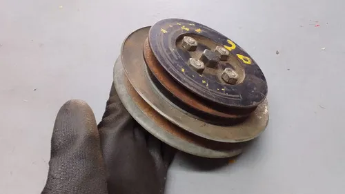 Polia Do Virabrequim Passat Santana 87/95 1.8 11140 Prateado