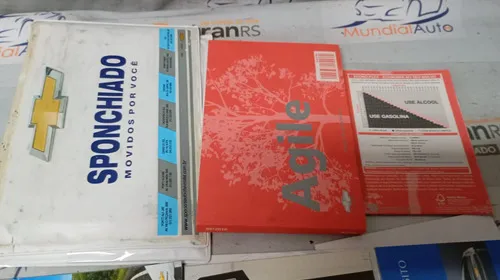 Manual  Proprietário Do Gm Agile 2009 10 11  12 13 14 26223