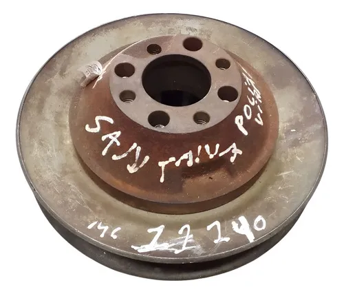 Polia Do Virabrequim Passat Santana 87/95 1.8 11140 Prateado