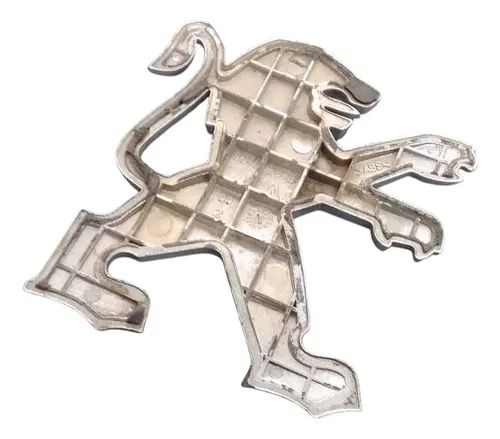 Emblema Tampa Traseira Peugeot 206/207 30721 Prateado