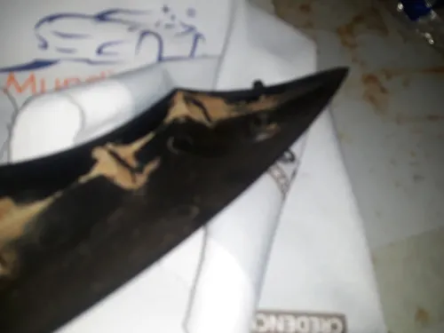 Moldura Paralama Traseiro  L D Strada 98/02  Original 2962