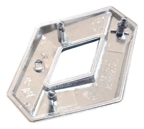 Emblema Tampa Traseira Clio Sedan 01/09 30698 Prateado