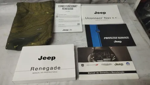 Manual Proprietario Jeep Renegade  Novo  25119