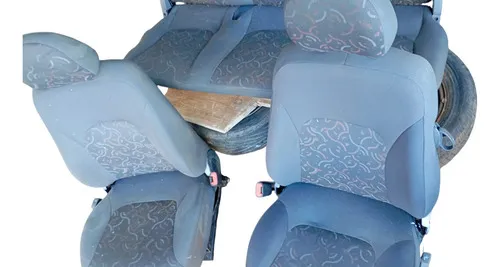 Jogo De Banco Fiat Doblo Usado 27238 Prata