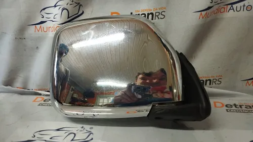 Retrovisor Fixo L D Hilux 4x4 1993/ 2004 Cromado 17430