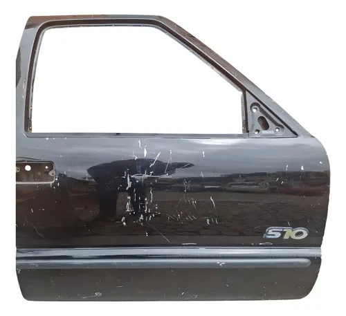 Porta  S10 96/11 Diant Direita 29453 Dianteira Direito Preta