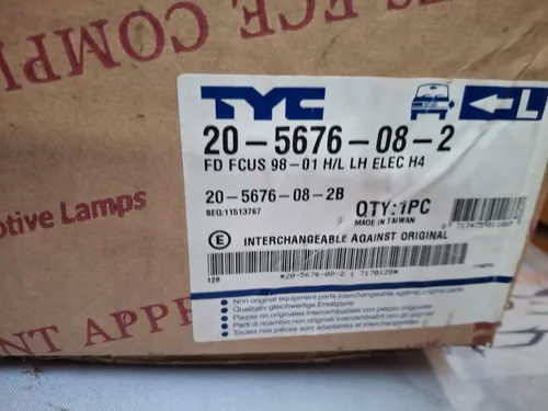 Farol Ford Focus 1998 / 2003 Simples Tyc Ld 26445