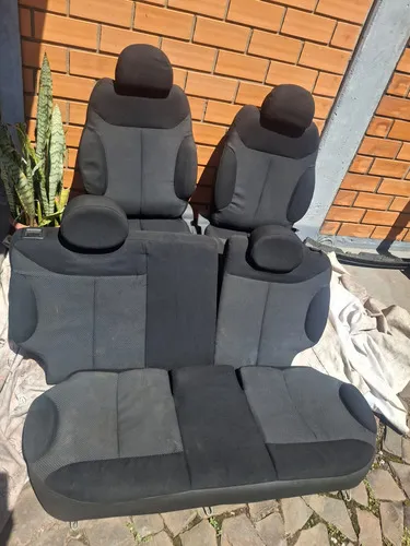 Jogo Bancos Citroen C3 2003 /2012 Tecido 29508 Preto
