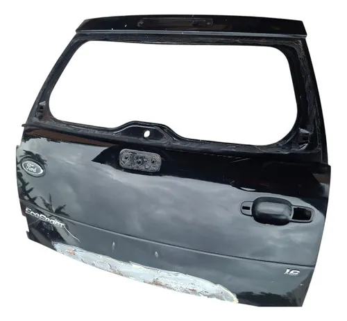 Tampa Traseira Ecosport 03/12 Recuperada Sku29562 Preta