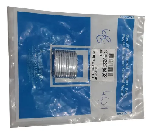 Grampo Trava Capa Banco Celta/s10/blazer/vectra 93258452 Prateado