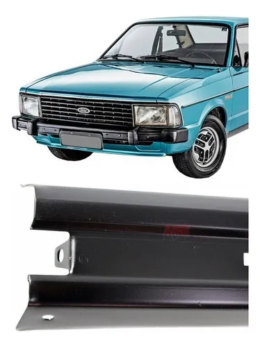 Parachoque Dianteiro Corcel 2 78 86 Pampa 82.. Preto 26973