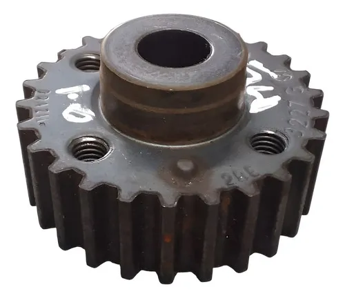 Polia Do Virabrequim Vw Fox Gol 8v 1.0 05/08 30223 Preto