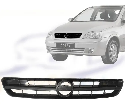 Grade Dianteira Corsa Montana 2003/07 Preta 15047
