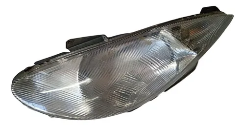 Farol Peugeot 206 98 99 2000 Foco Simples Raiado 26407