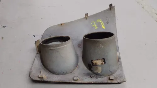 Moldura Farol Milha Le Palio Strada 2004 A 2012  24906 Preto Esquerdo