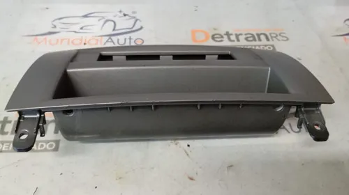 Moldura Computador Bordo Cinza Esc Orignal Peugeot 407 04/11