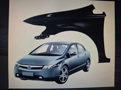 Paralama New Civic 2006/20 11 Esquerdo