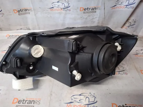 Farol Fox 2011 A 2014 Foco Simples Mascara Negra Ld