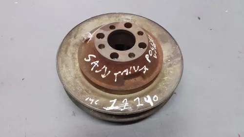 Polia Do Virabrequim Passat Santana 87/95 1.8 11140 Prateado