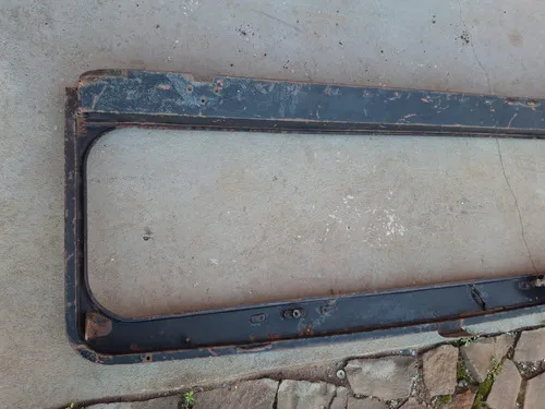 Quadro  Para-brisa Ford Jeep Willys Cj-5 Cj-6 55/83 29519 Preto