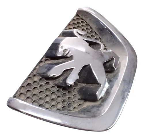 Emblema Grade Dianteira Peugeot 207 98/10 (25cm) 30734 Prateado