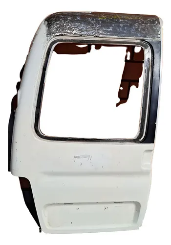 Tampa Porta Tras Esquerda Peugeot Partner Berlingo 99/20 Traseira Esquerda Branca