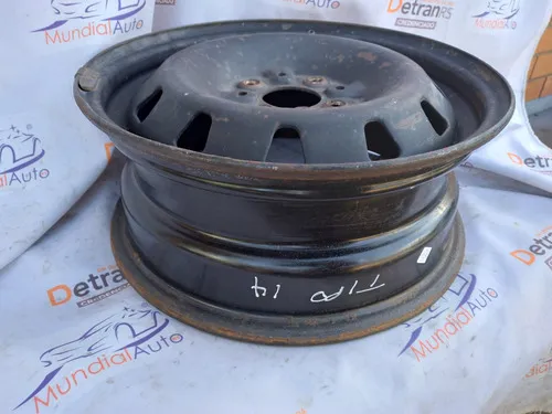 Roda De Ferro Aro 14 Fiat  Tipo Tempra Marea Premio 4555