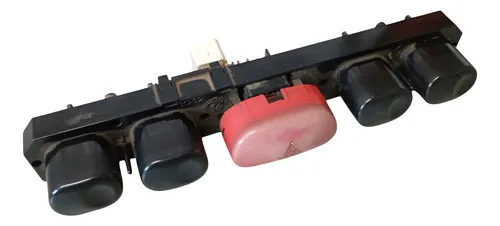 Botão Pisca Alerta  Palio G1 Original Usado 26558 Preto