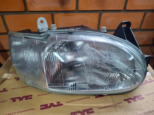 Farol Escort Zetec 97 /02 Simples Ld Cromado Tyc