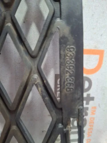 Grade Inferior Parachoque Montana  Corsa Gm - 93392368 29501 Preto Fosco