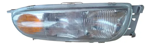 Farol Fiesta Courier 96 A 99 Duplo Cromado Pisca Cromado Tyc