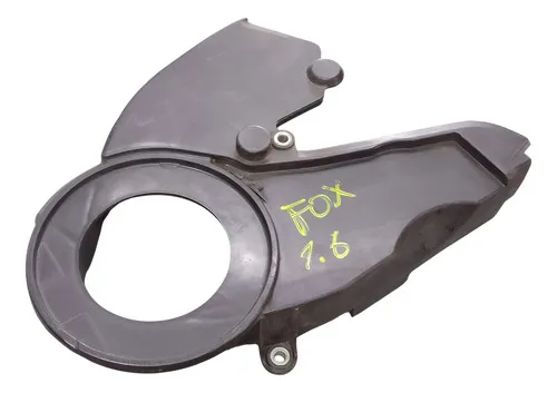 Capa Inferior Correia Dentada Gol Fox Voyage Polo 1.6 30197 - - Preto