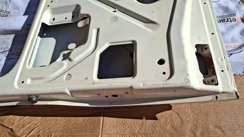 Tampa Porta Tras Esquerda Peugeot Partner Berlingo 99/20 Traseira Esquerda Branca