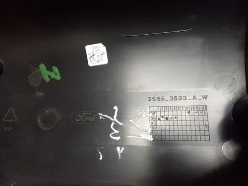 Moldura Inferior Coluna Direção Ford Fiesta 13622 Bd07c