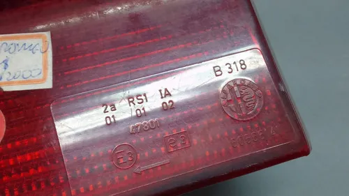 Lanterna Traseira Lado Esquerdo Alfa Romeo 164 1987... 24709