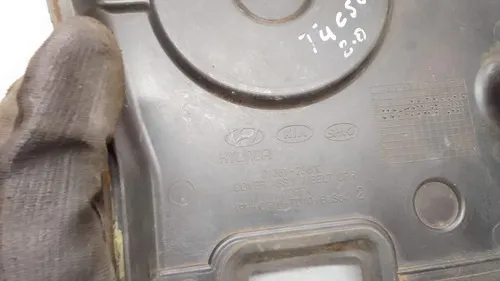 Capa Inferior Correia Dentada I30 Tucson 2006/12 30123 Preto