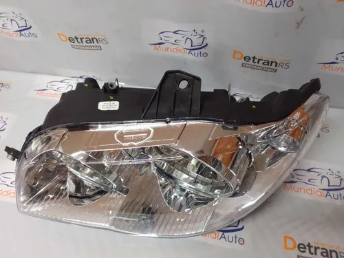 Farol Cromado Esquerdo Fiat Palio 2004/.. Arteb  11383
