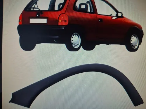 Moldura Paralama Traseiro Dir 2  Pts Corsa Wind Super 94/02
