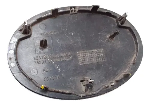 Emblema Grade Dianteira Corolla Etios 09/16 30703 Prateado